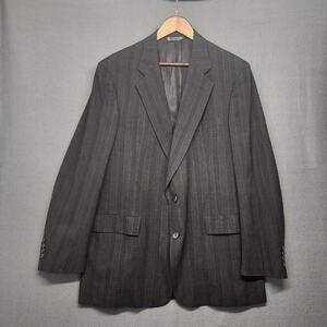 Vintage Austin Reed Mens Sport Coat 44R Pure Wool Blazer Jacket USA *Tiny Flaw